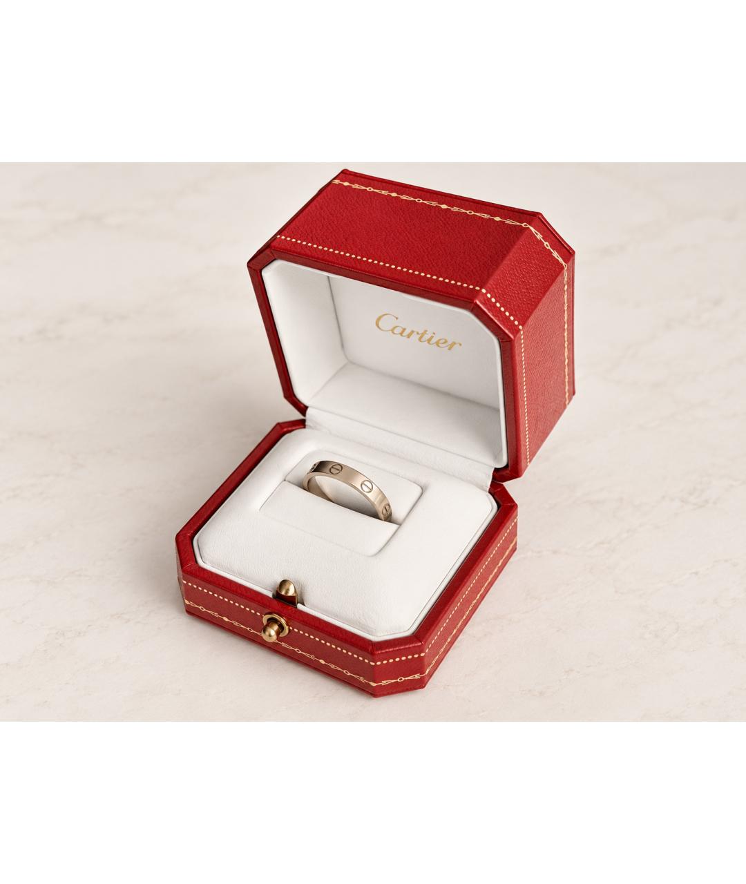 CARTIER Белое кольцо из белого золота, фото 2