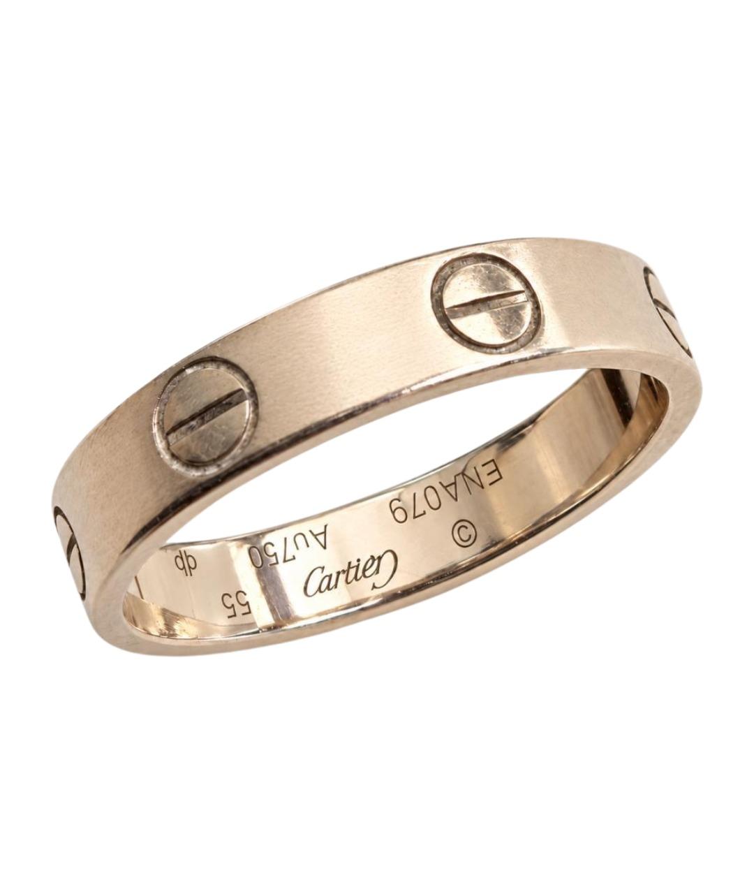 CARTIER Белое кольцо из белого золота, фото 1