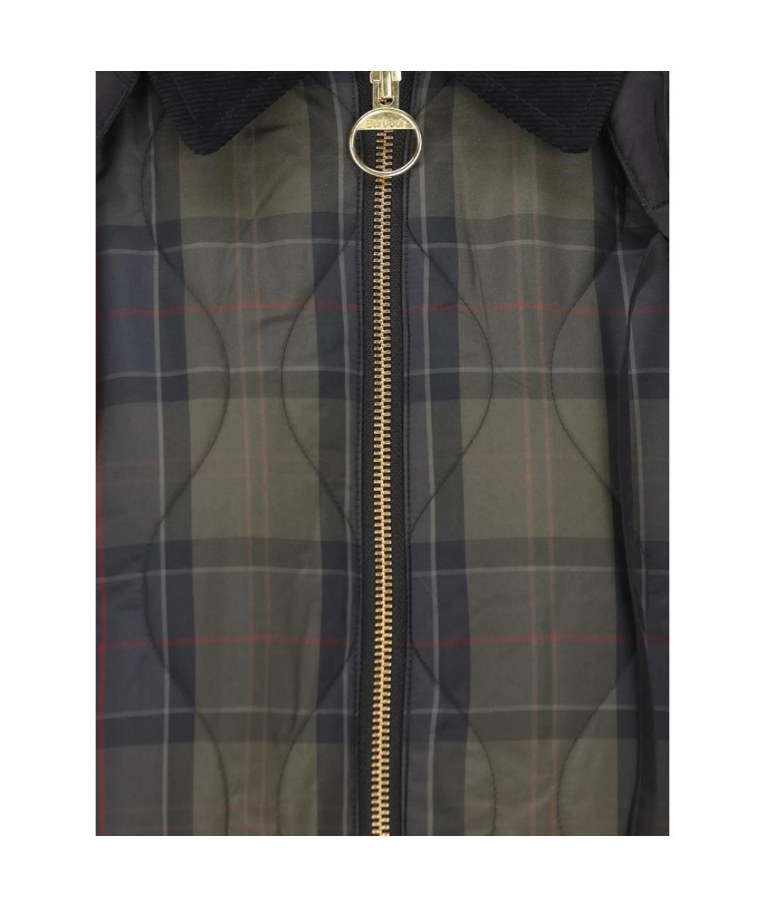 BARBOUR Черная полиэстеровая парка, фото 2