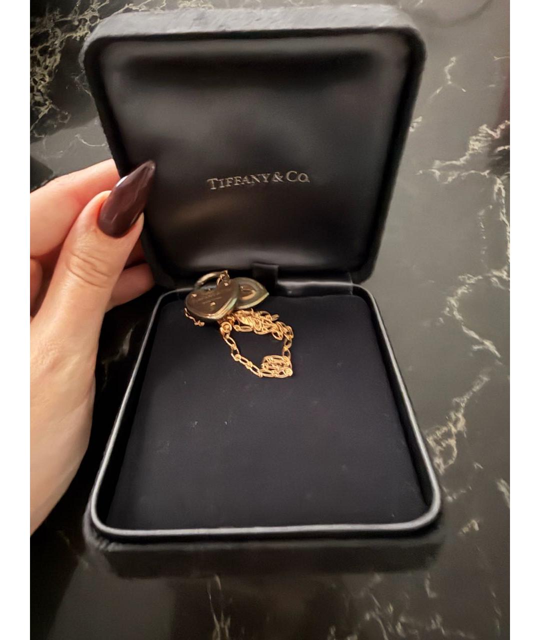 TIFFANY&CO Золотая подвеска, фото 4