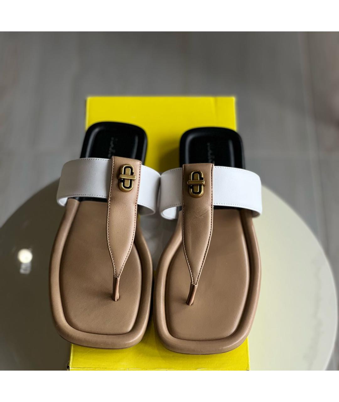MARC JACOBS Мульти кожаные шлепанцы, фото 2