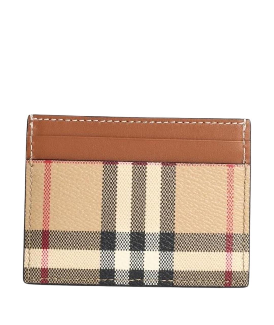 BURBERRY Бежевый кардхолдер, фото 1