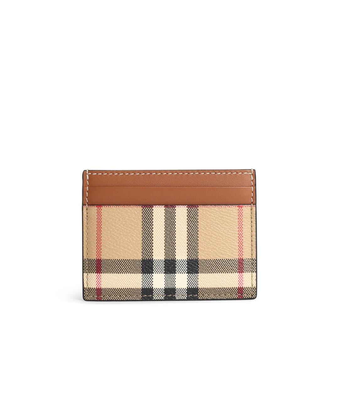 BURBERRY Бежевый кардхолдер, фото 3