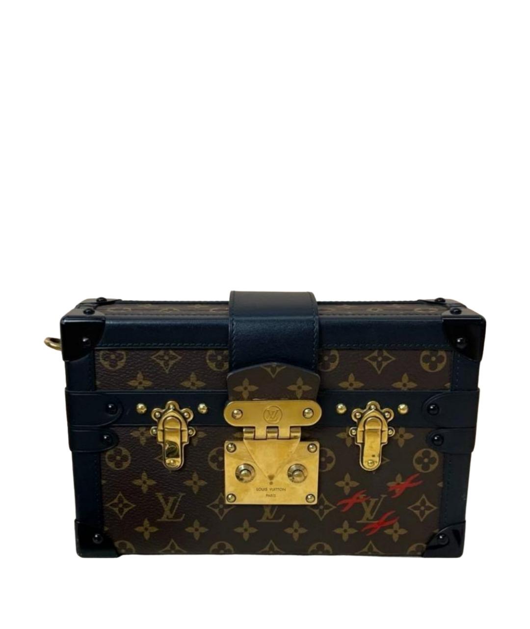 LOUIS VUITTON Коричневая сумка через плечо из канвы, фото 1