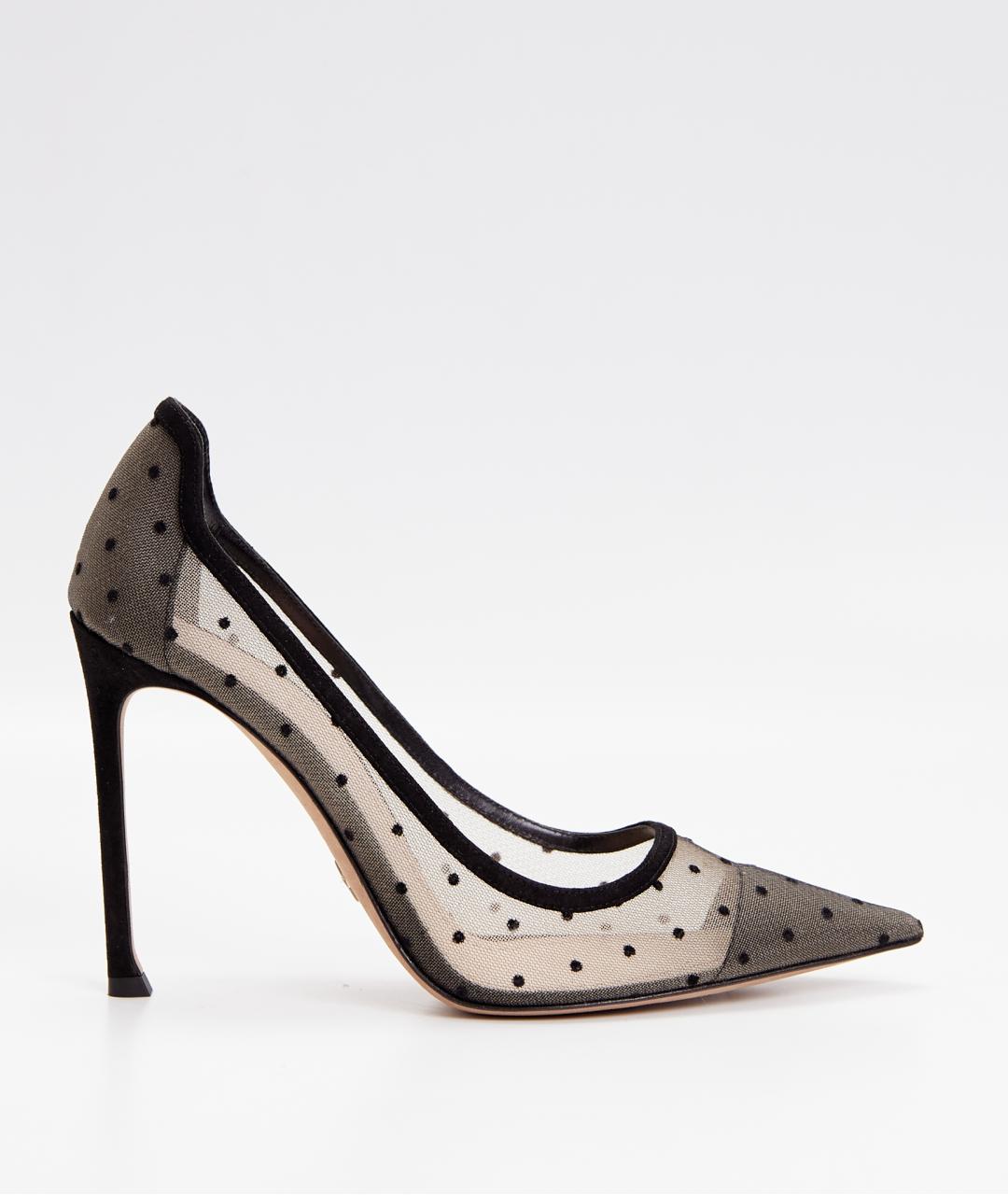 CHRISTIAN DIOR Черные текстильные туфли, фото 5