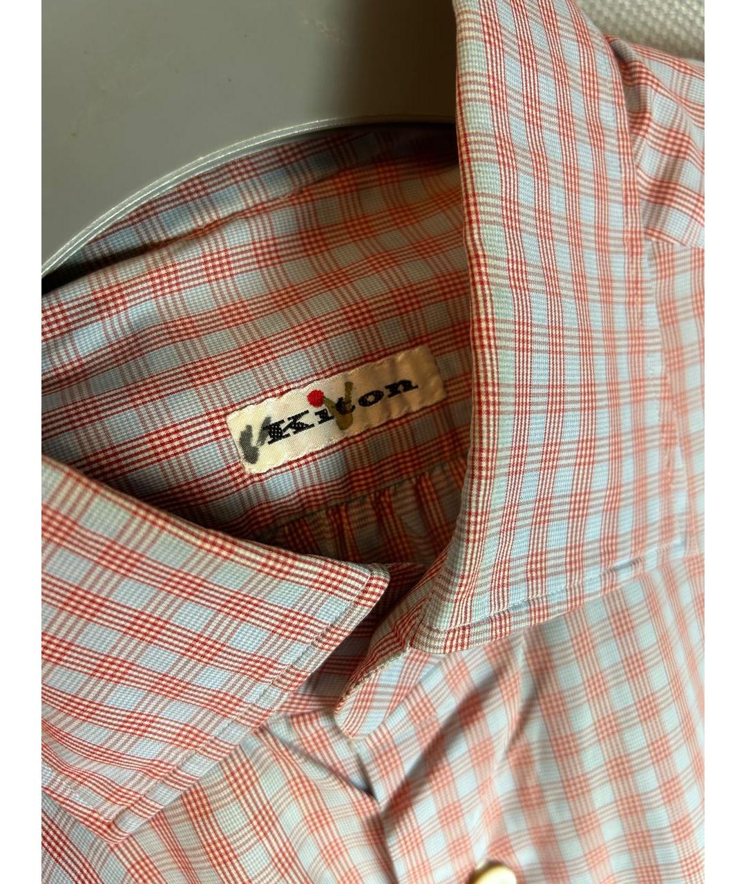 KITON Мульти хлопковая кэжуал рубашка, фото 4
