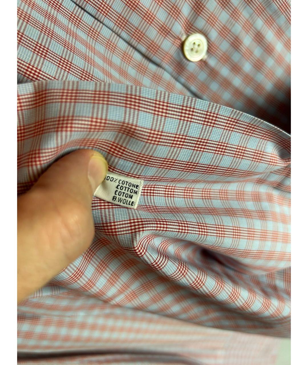 KITON Мульти хлопковая кэжуал рубашка, фото 6