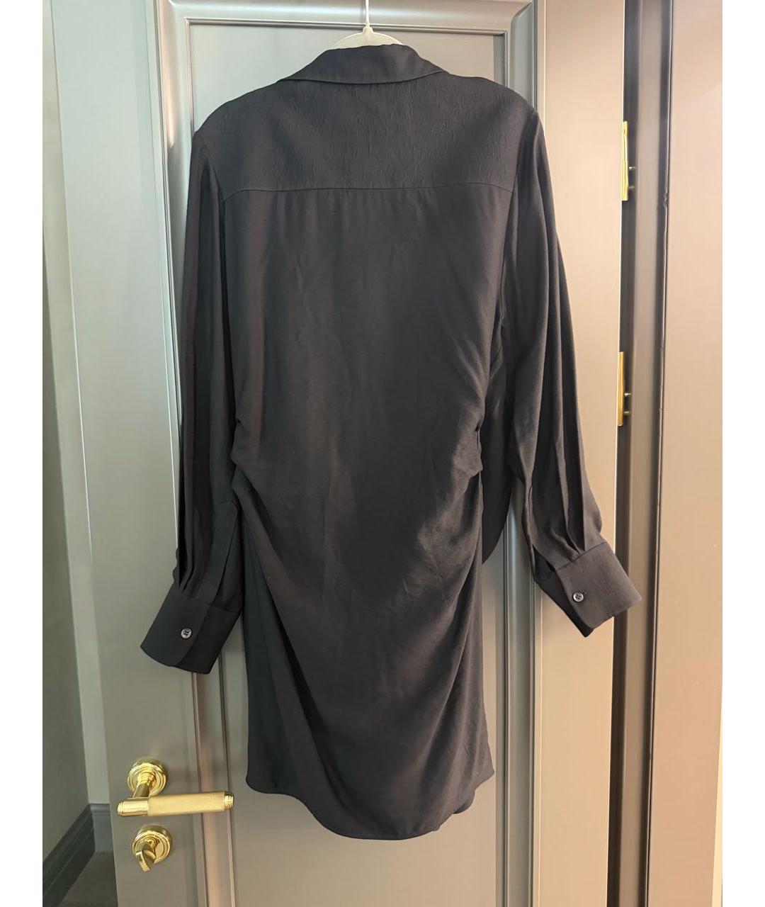 JACQUEMUS Черное вискозное повседневное платье, фото 2