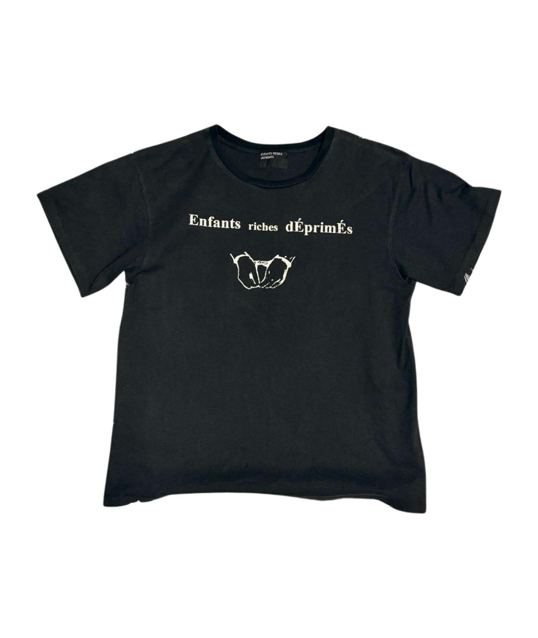 Enfants Riches Déprimés Черная хлопковая футболка, фото 1
