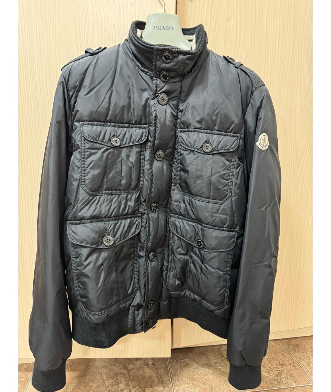 MONCLER Черная куртка, фото 9