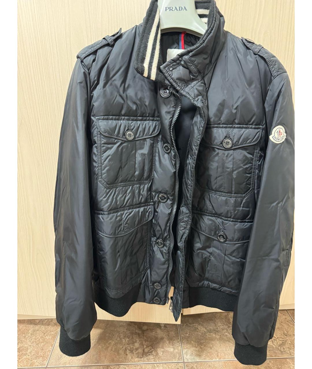 MONCLER Черная куртка, фото 3