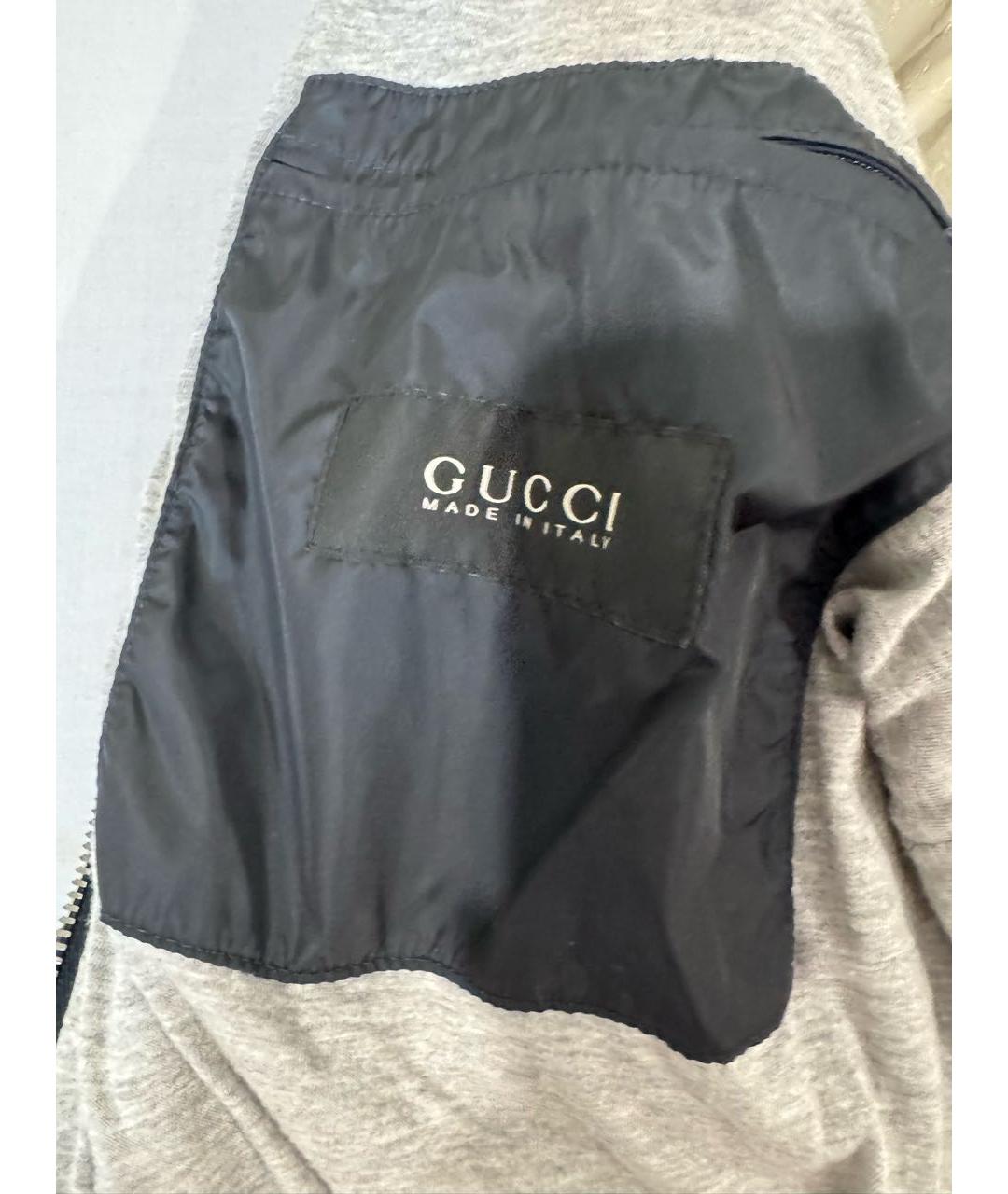 GUCCI Темно-синяя куртка, фото 3
