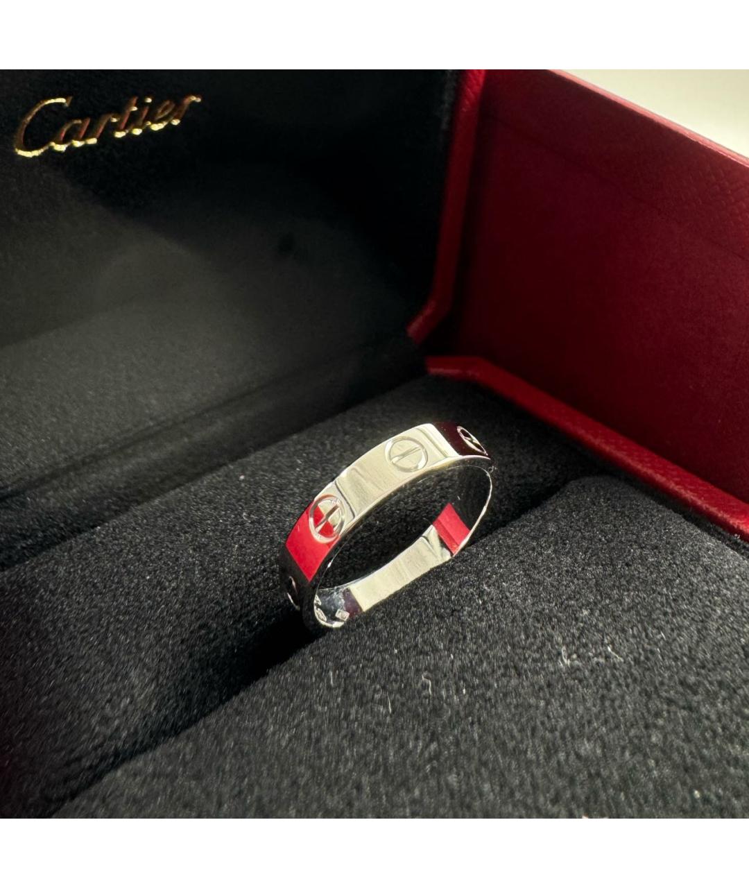 CARTIER Серебряное кольцо из белого золота, фото 2