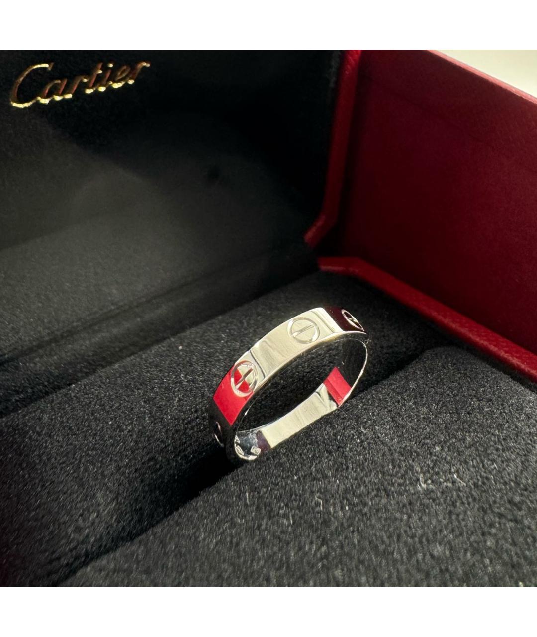 CARTIER Серебряное кольцо из белого золота, фото 2