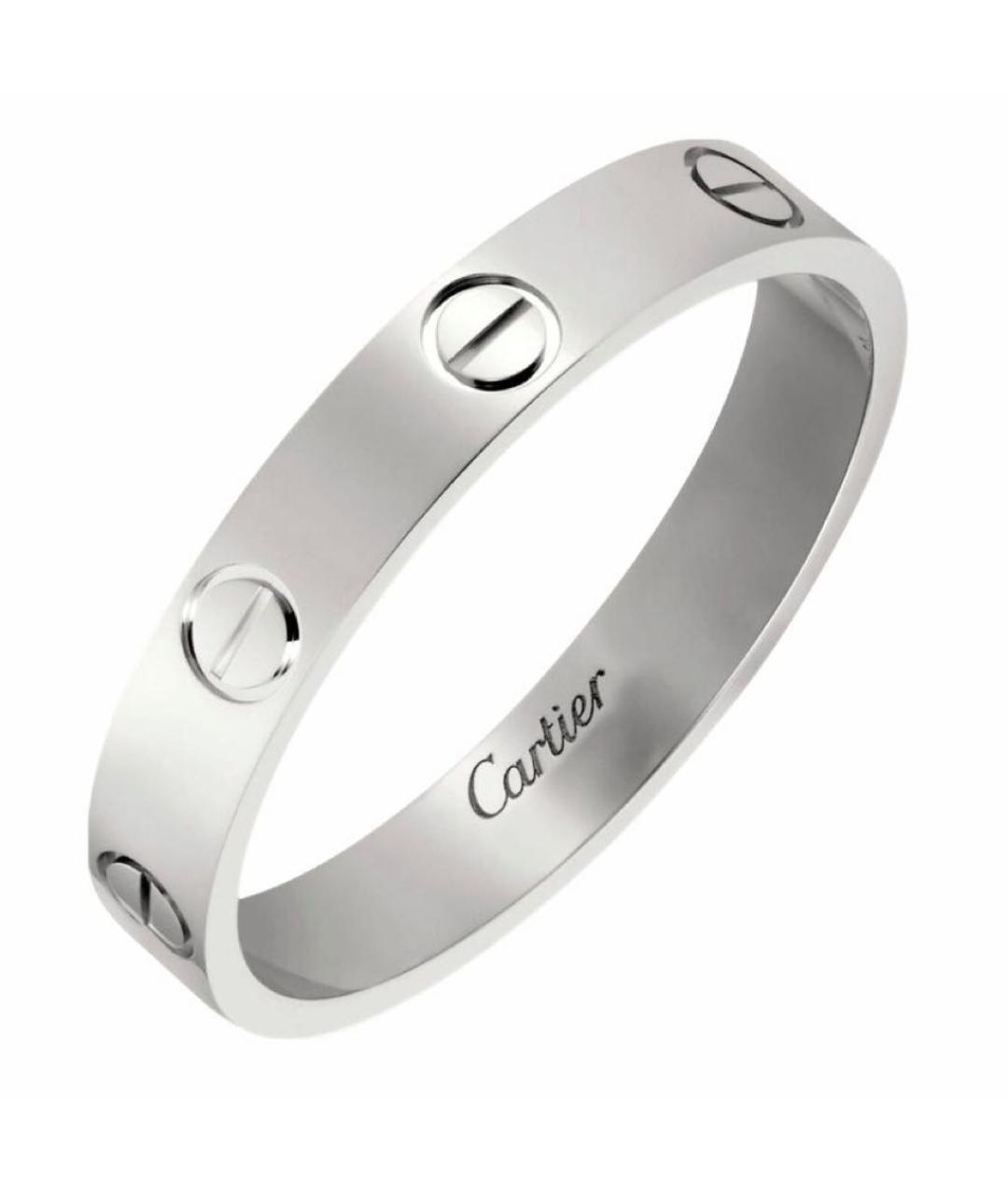 CARTIER Серебряное кольцо из белого золота, фото 1