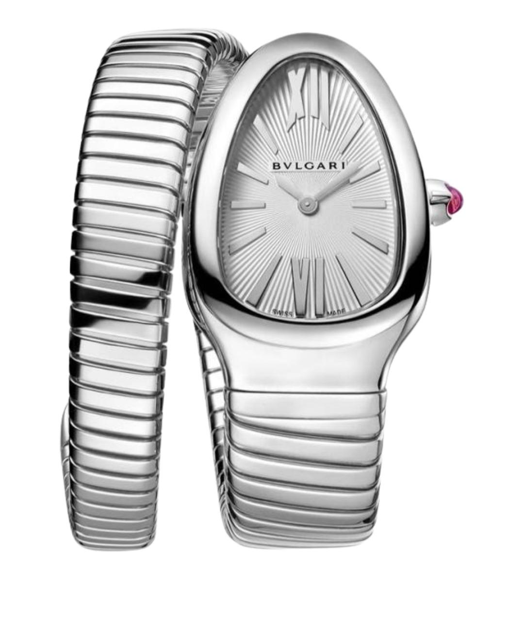 BVLGARI Серебряные металлические часы, фото 1