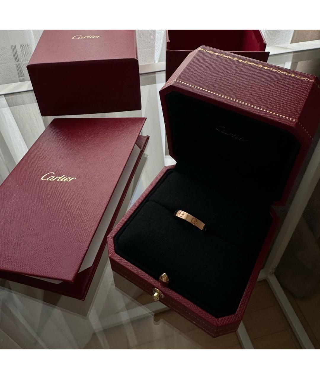 CARTIER Золотое кольцо из розового золота, фото 2