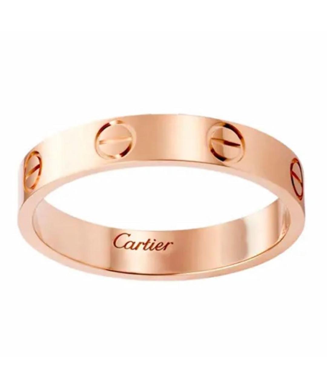 CARTIER Золотое кольцо из розового золота, фото 1