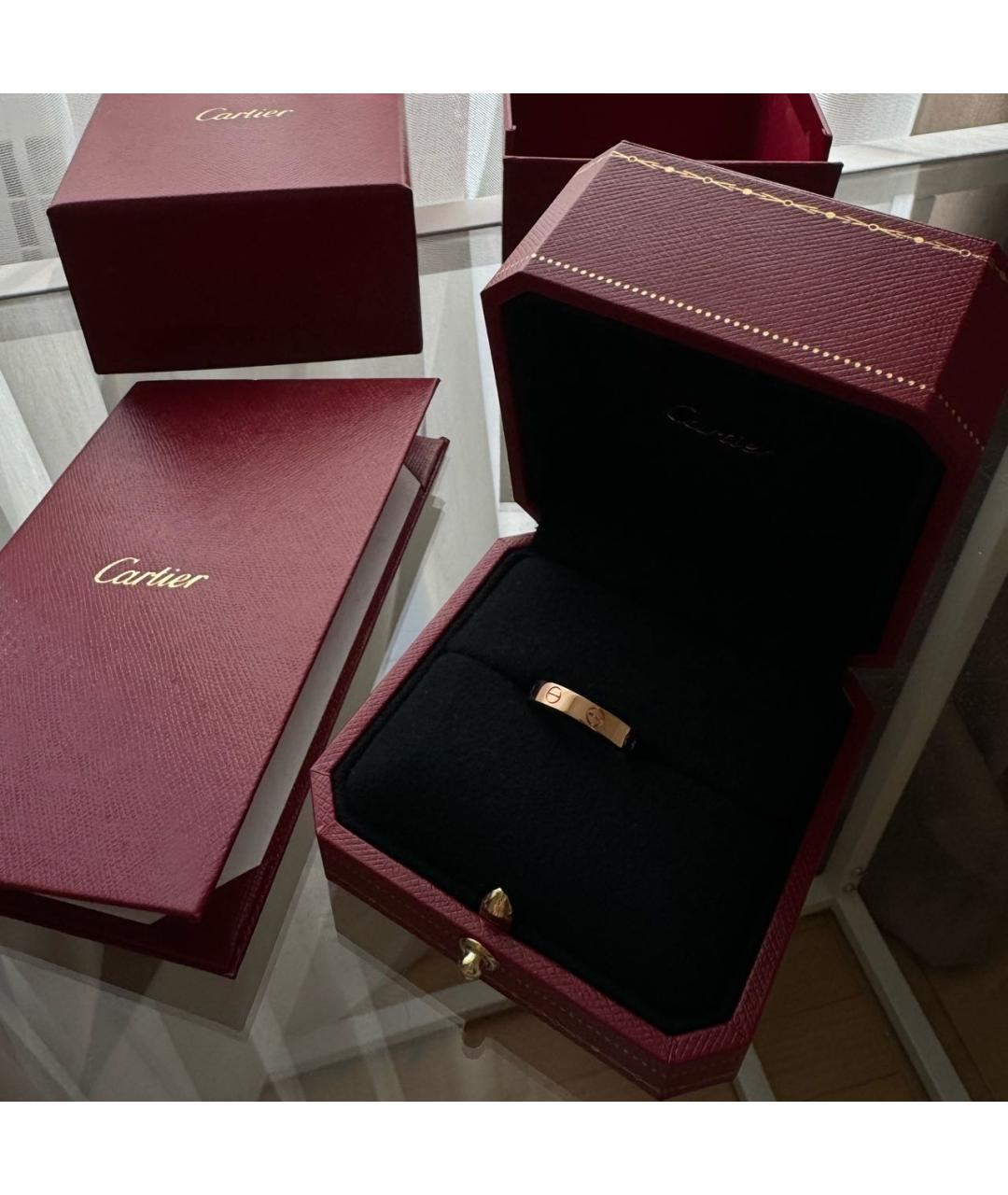 CARTIER Золотое кольцо из розового золота, фото 2