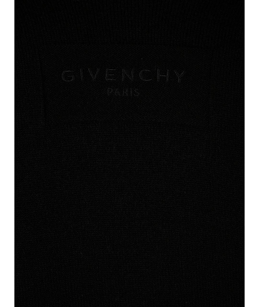 GIVENCHY Черный шерстяной джемпер / свитер, фото 3