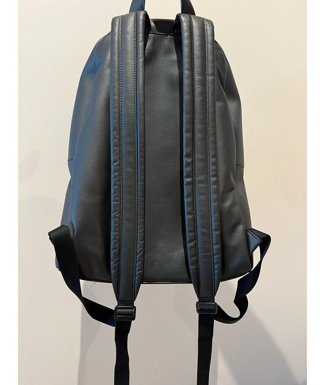 BOTTEGA VENETA Черный кожаный рюкзак, фото 3