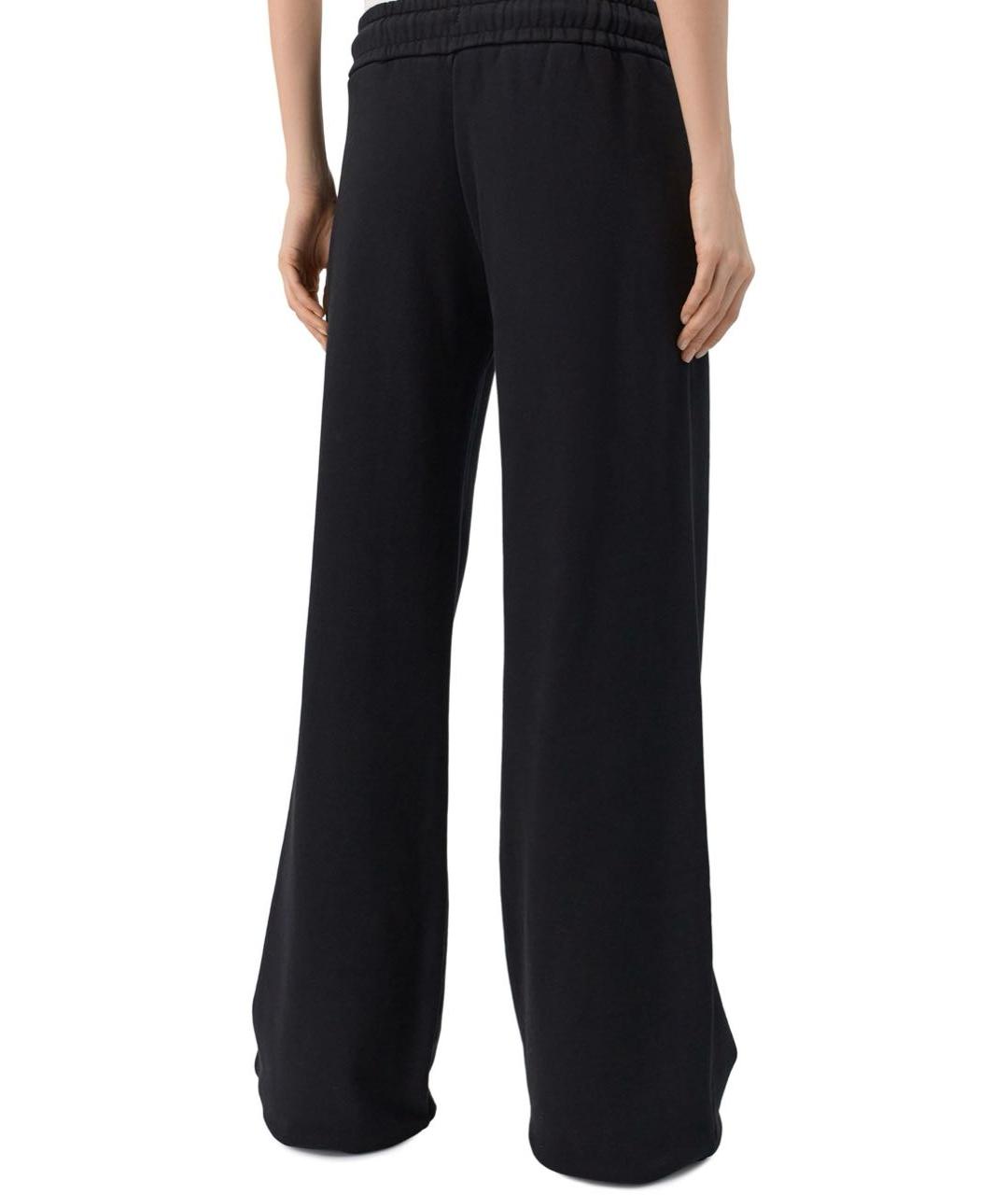 OFF-WHITE Черные хлопковые спортивные брюки и шорты, фото 3