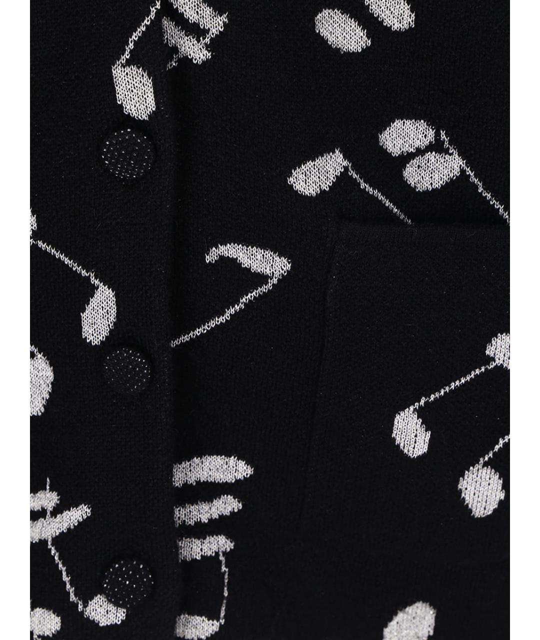 SAINT LAURENT Черный кардиган, фото 3