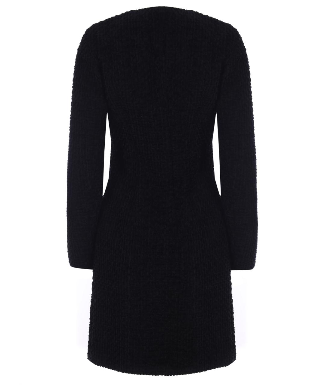 BALENCIAGA Черное вискозное пальто, фото 2
