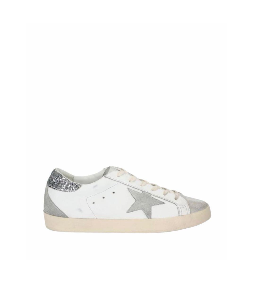 GOLDEN GOOSE Белые текстильные кеды, фото 9