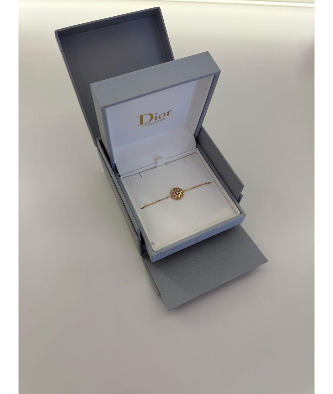 CHRISTIAN DIOR Розовый браслет из розового золота, фото 4