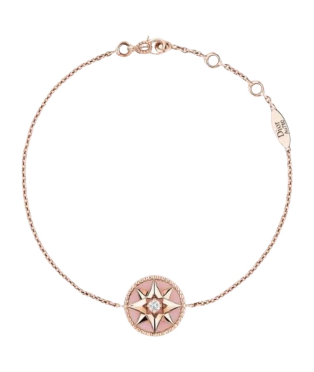 CHRISTIAN DIOR Розовый браслет из розового золота, фото 1