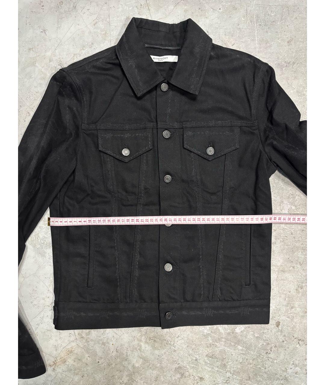 GIVENCHY Черная деним куртка, фото 5