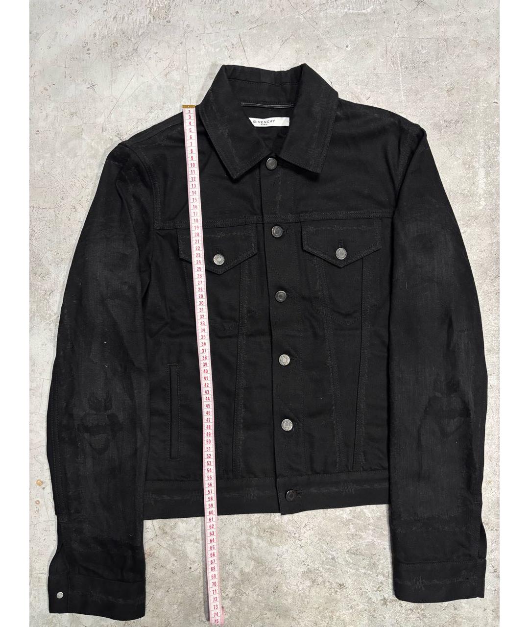 GIVENCHY Черная деним куртка, фото 4