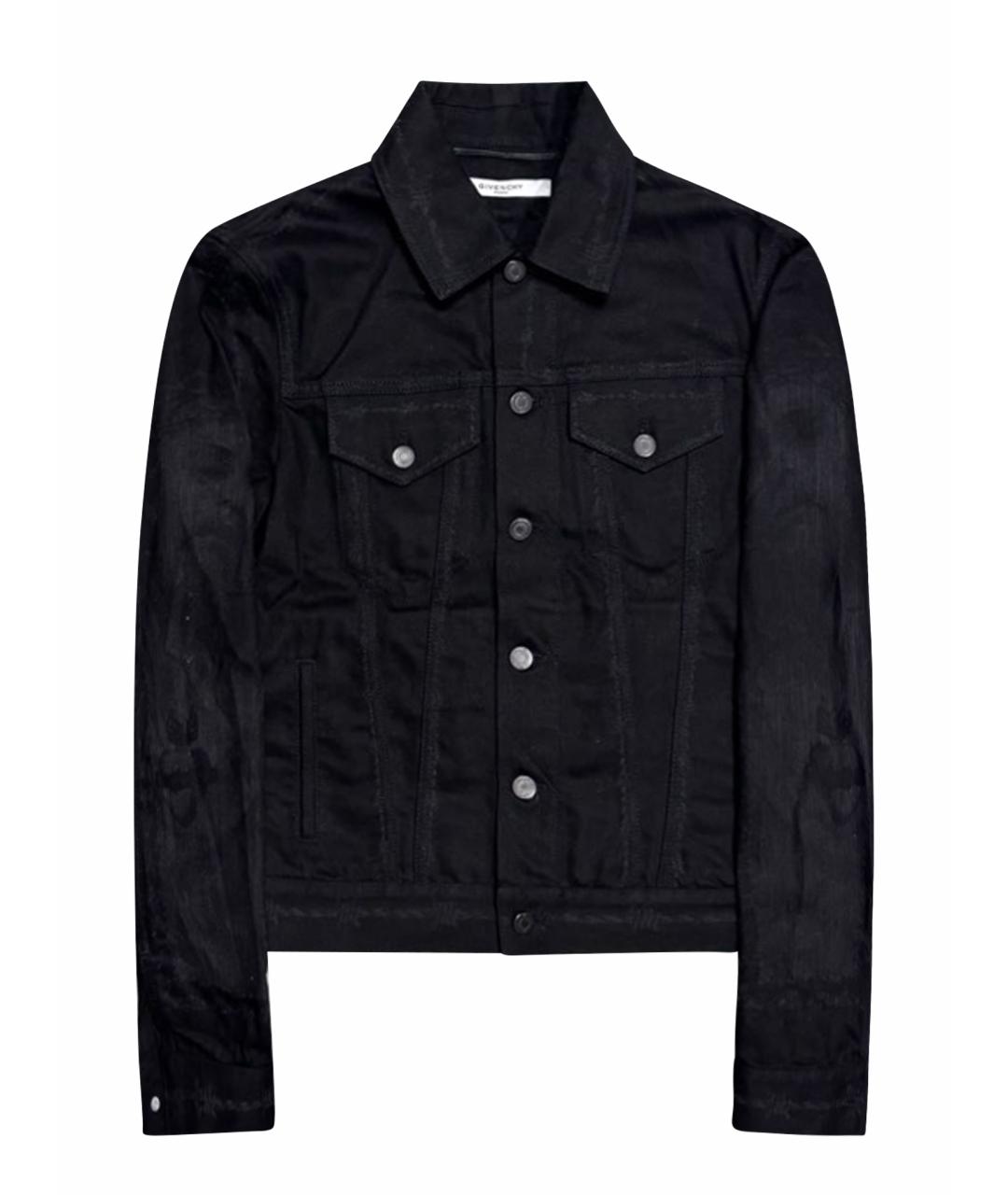 GIVENCHY Черная деним куртка, фото 1