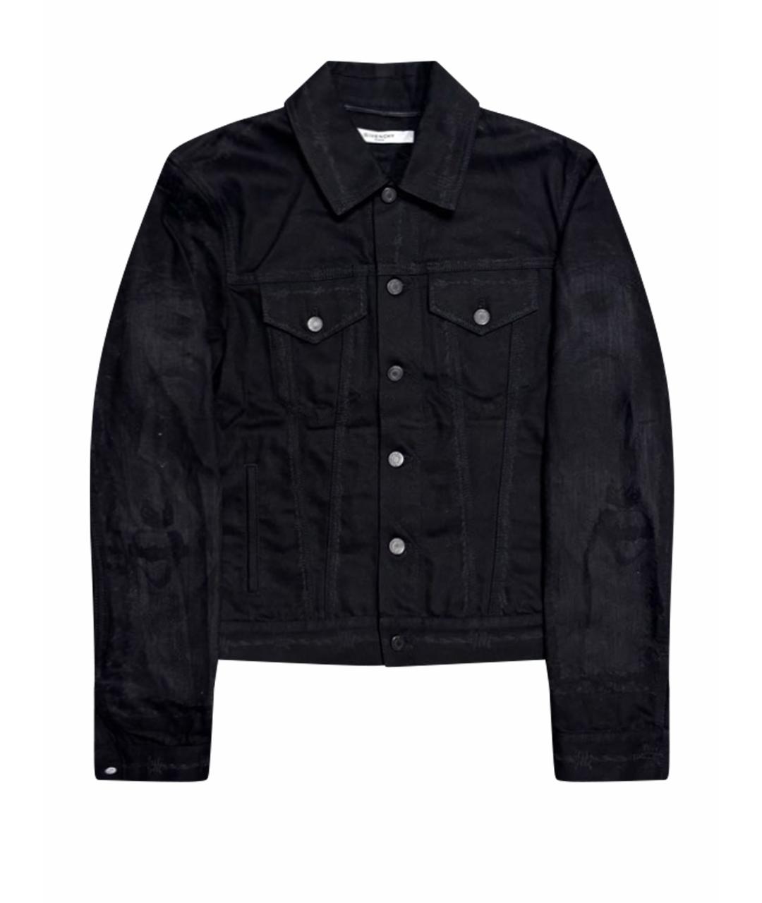 GIVENCHY Черная деним куртка, фото 6