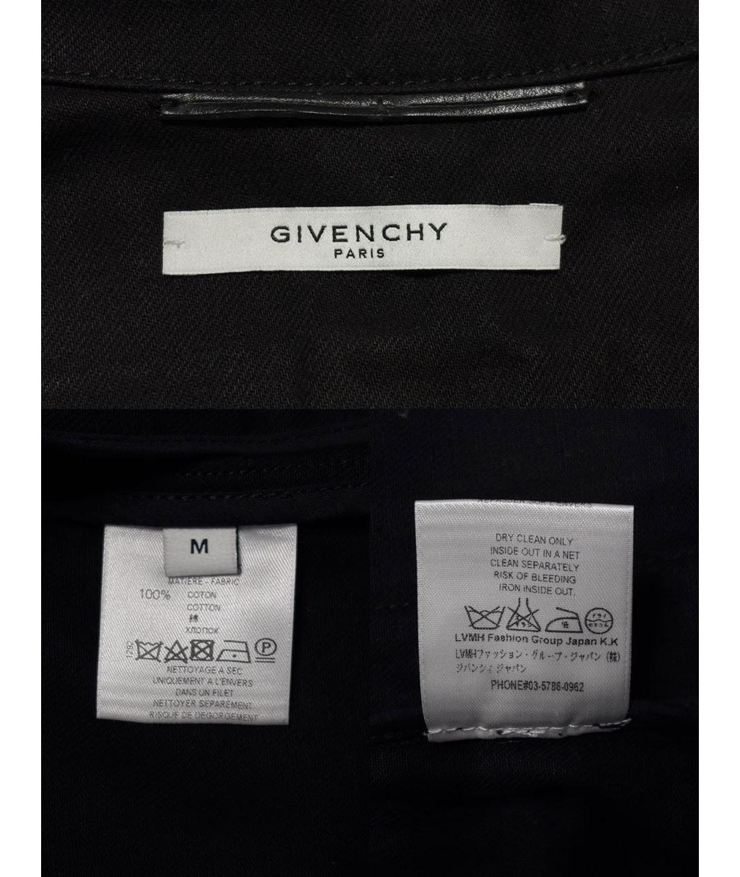 GIVENCHY Черная деним куртка, фото 3