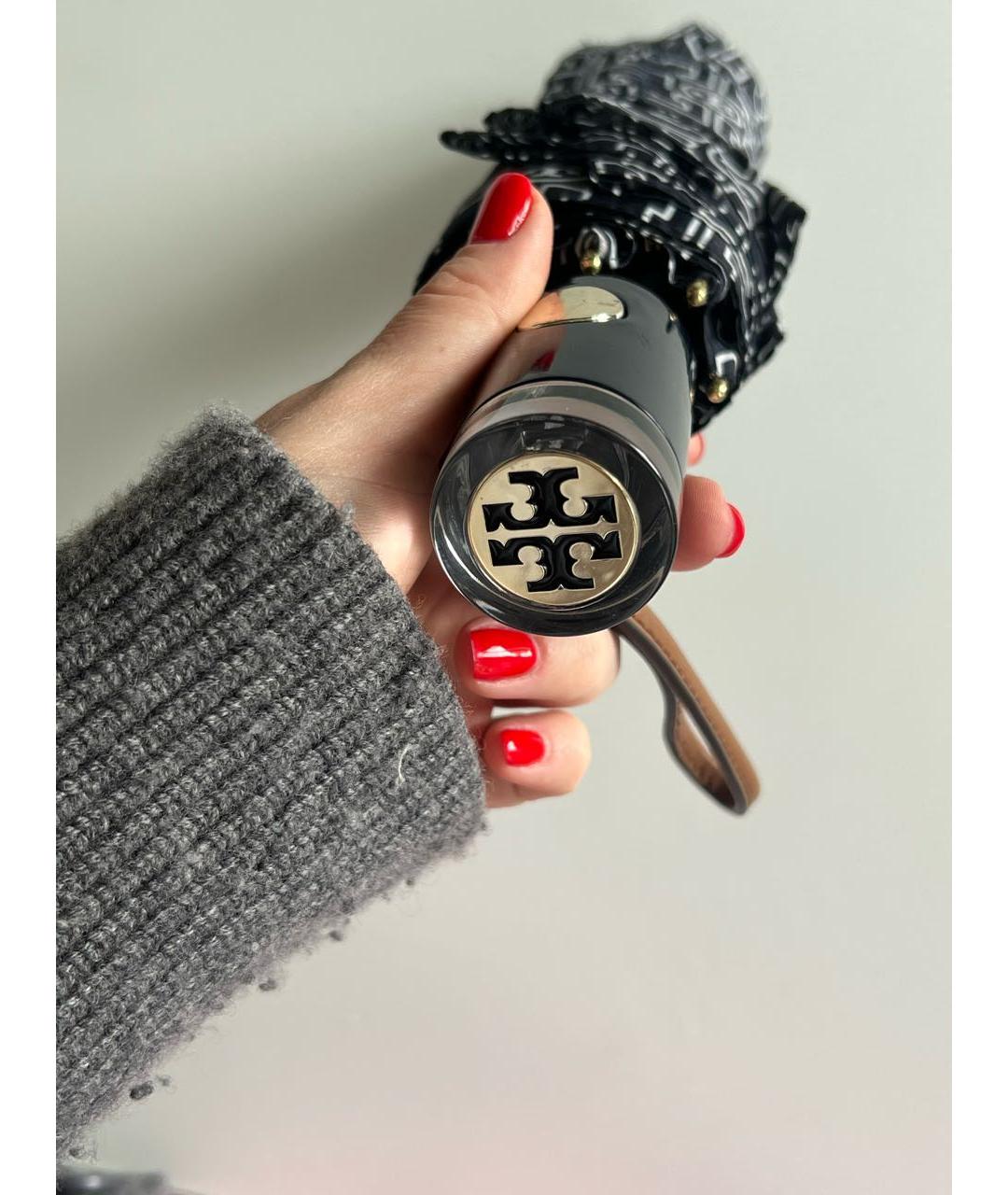 TORY BURCH Темно-синий зонт, фото 2