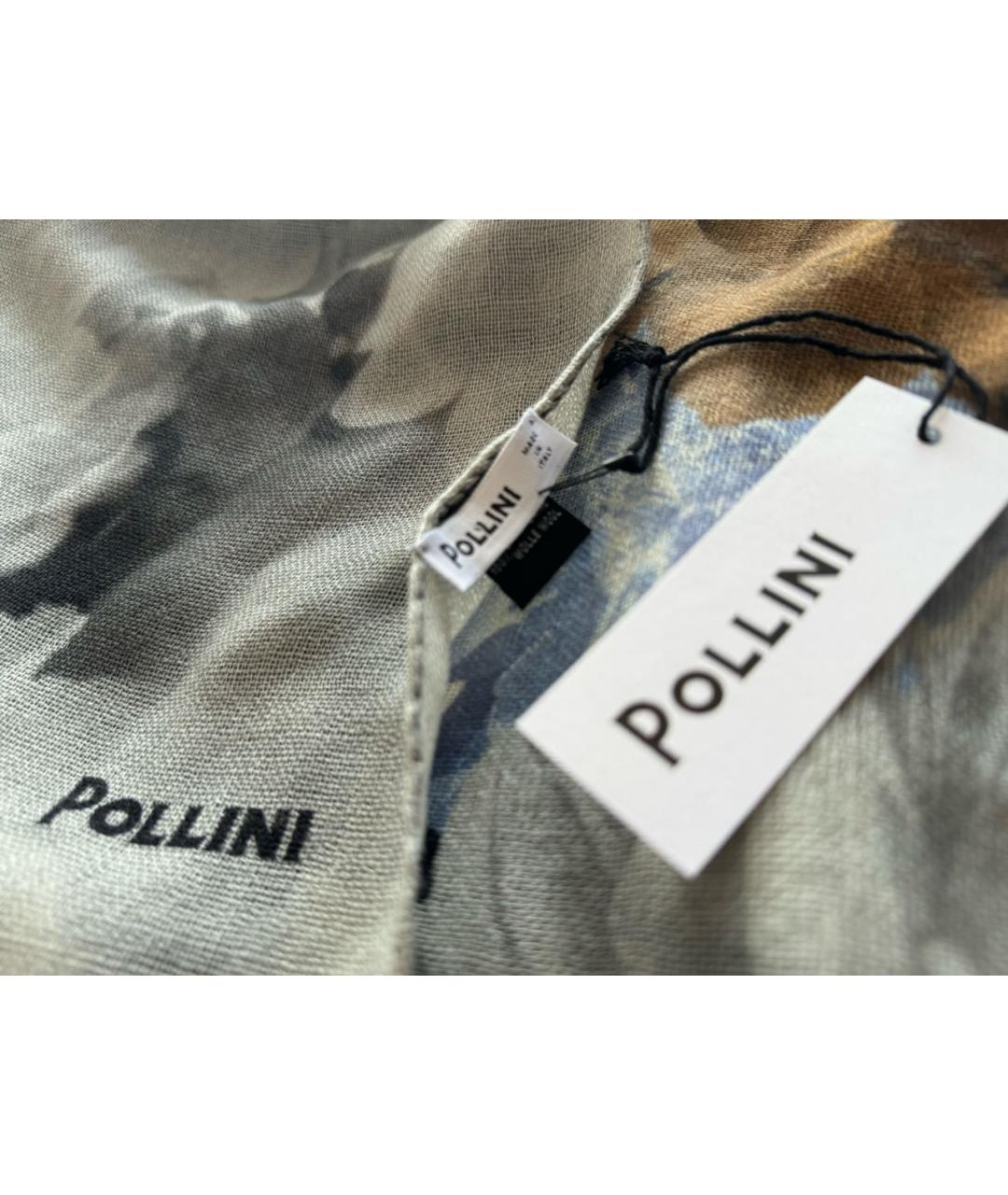 POLLINI Мульти шерстяной шарф, фото 3
