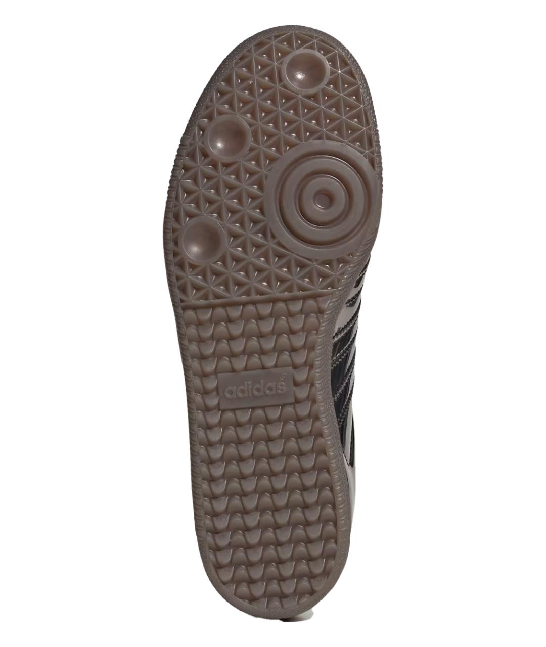 ADIDAS Черные кожаные кеды, фото 5