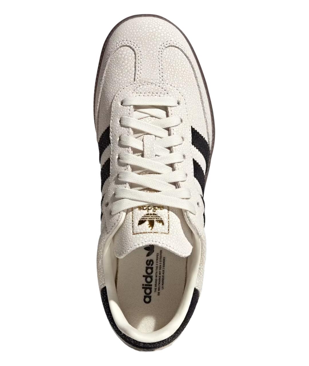 ADIDAS Белые кожаные кеды, фото 4