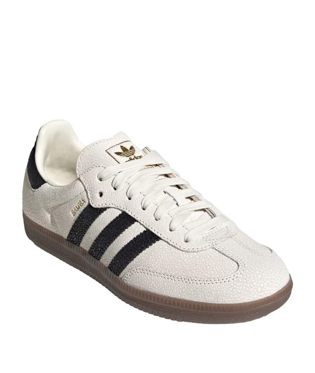 ADIDAS Белые кожаные кеды, фото 2