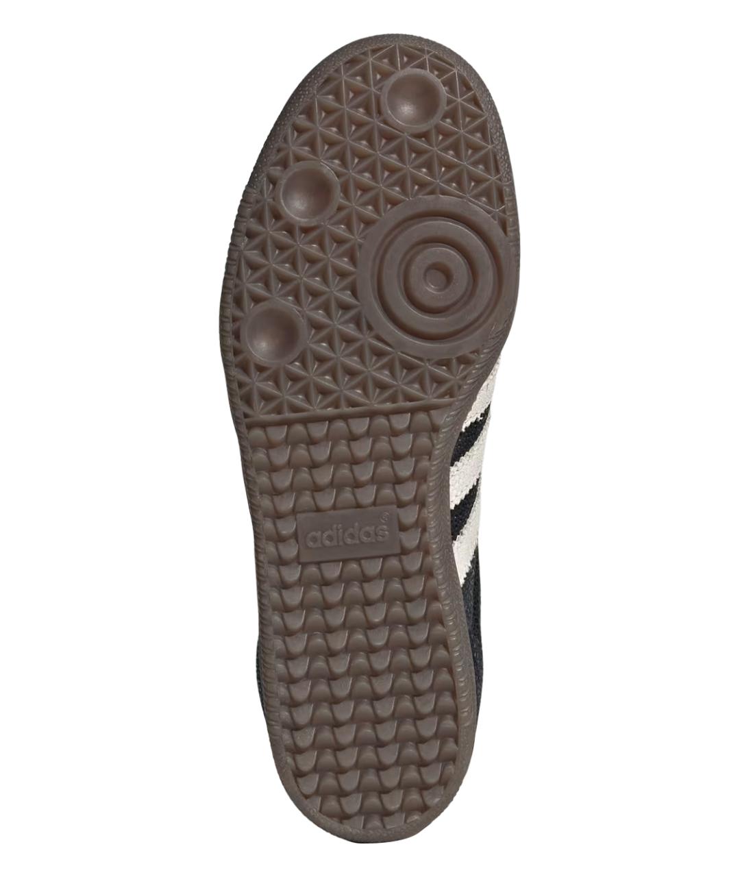 ADIDAS Черные кожаные кеды, фото 5