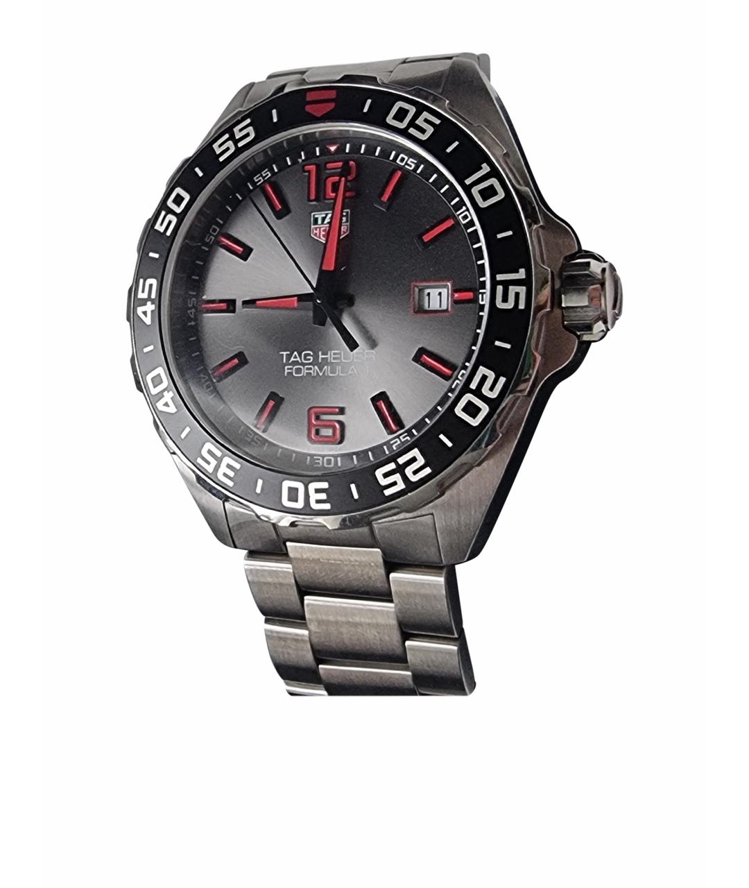 TAG HEUER Серебряные часы, фото 1
