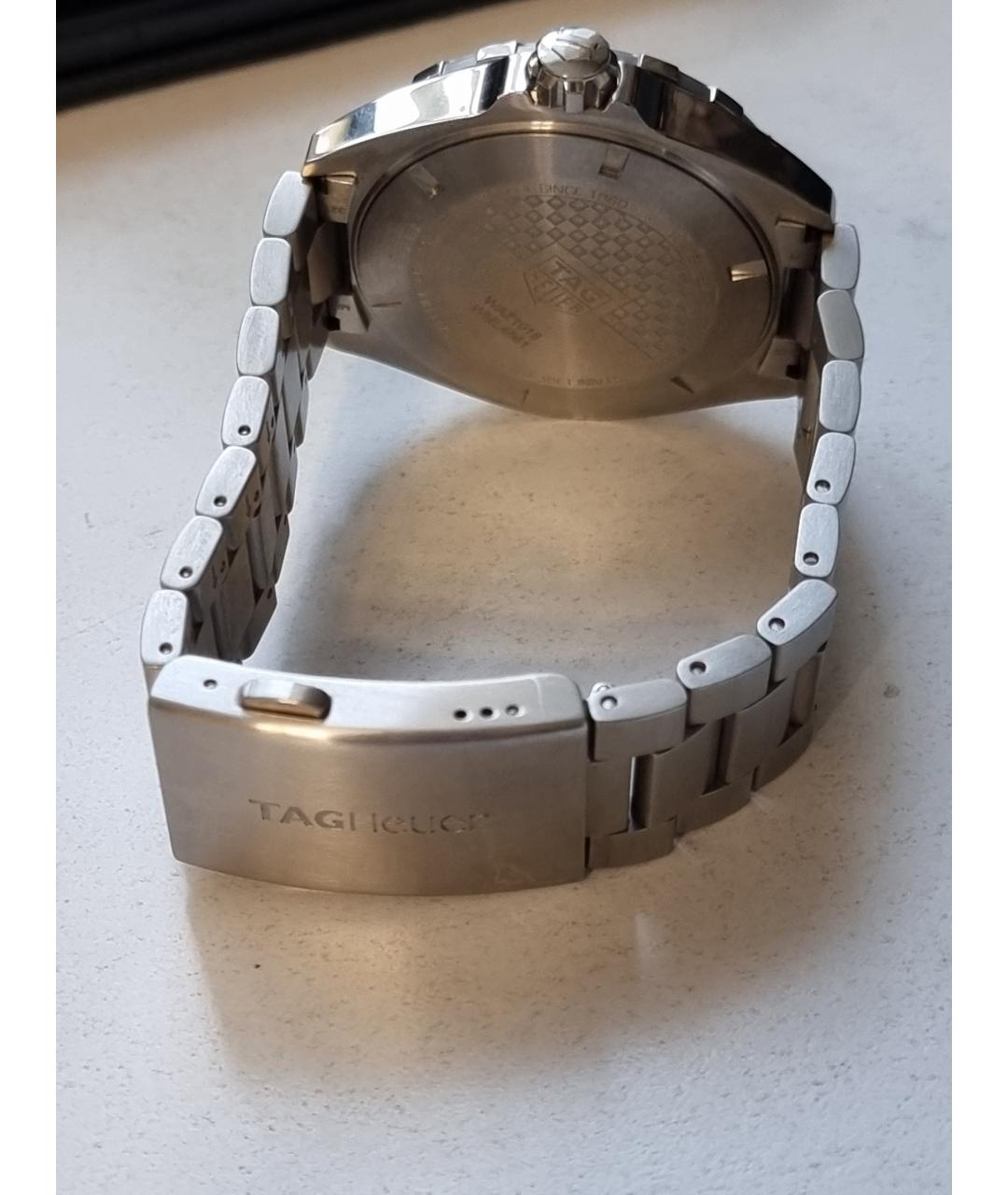 TAG HEUER Серебряные часы, фото 3