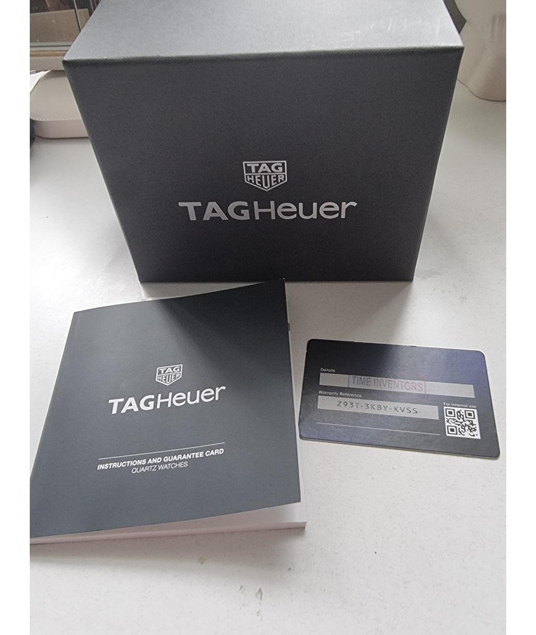 TAG HEUER Серебряные часы, фото 4