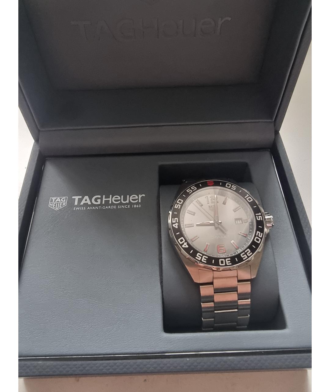 TAG HEUER Серебряные часы, фото 5