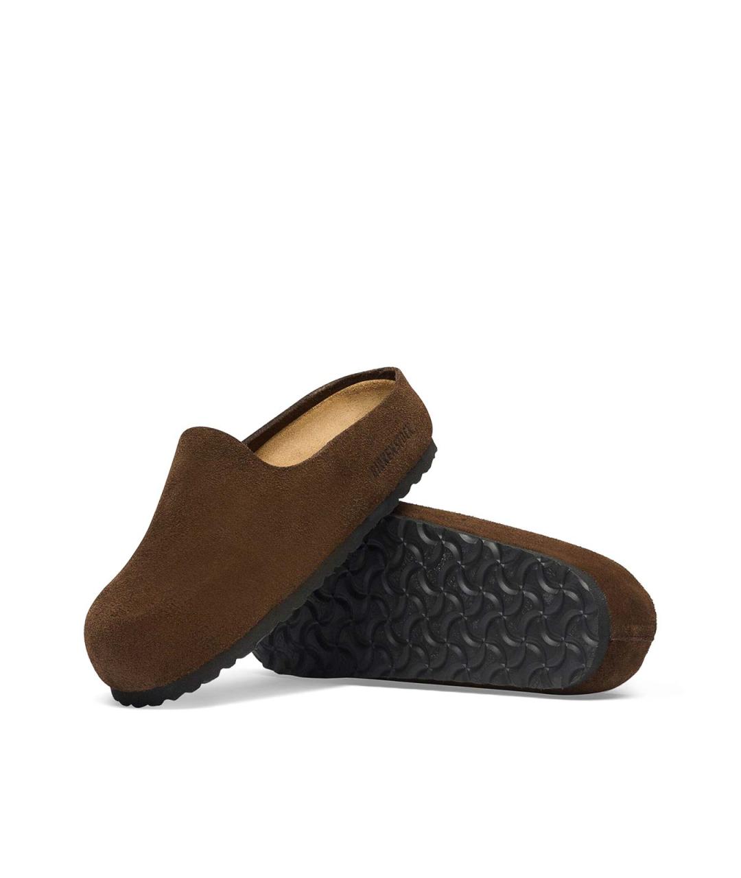 BIRKENSTOCK Коричневые замшевые мюли, фото 6