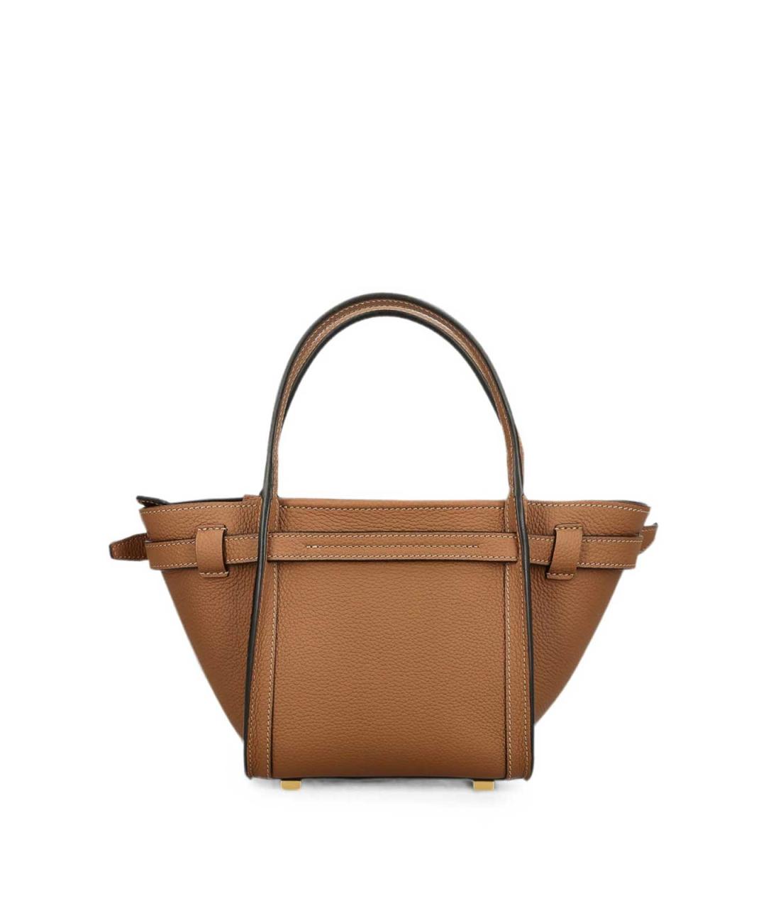 TOD'S Коричневая кожаная сумка через плечо, фото 3