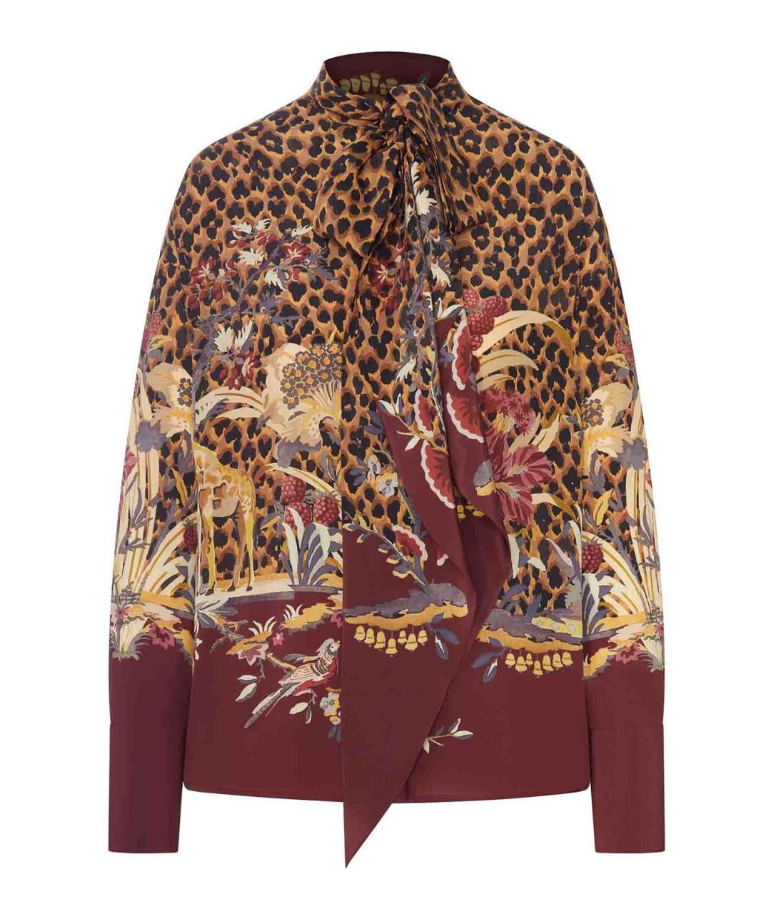 ETRO Красная шерстяная рубашка, фото 1