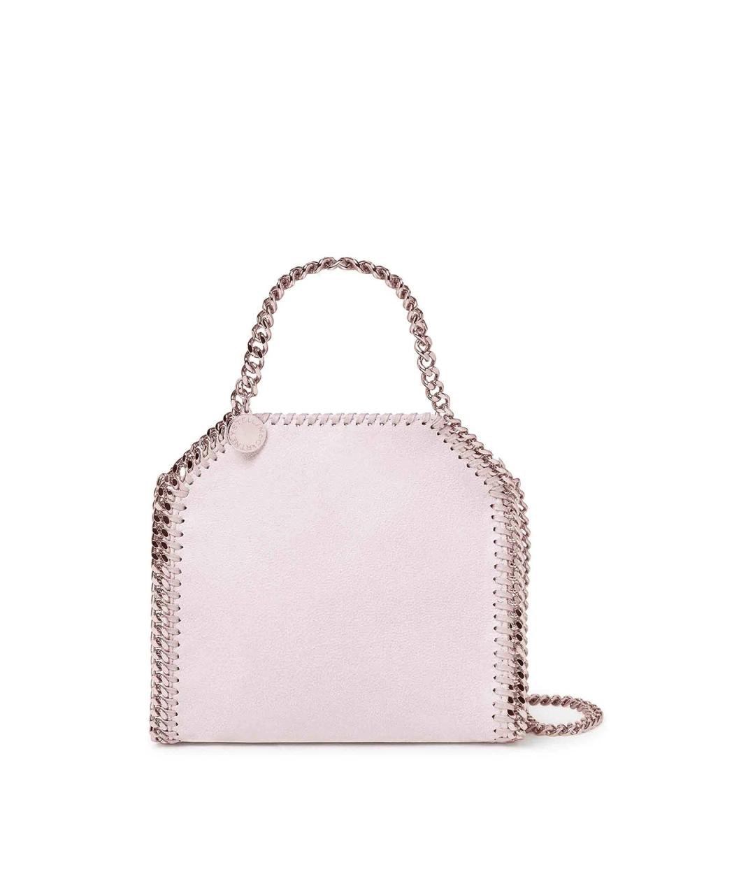 STELLA MCCARTNEY Розовая сумка тоут из искусственной кожи, фото 1
